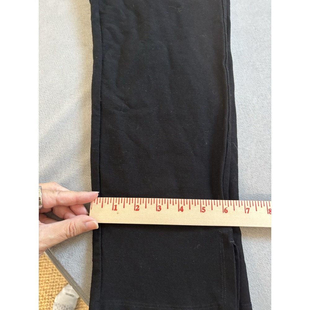 Eileen Fisher Stretch Crepe Slim Ankle Pants Sz PS Slit Hem Minimalist Capsule - Picture 9 of 9